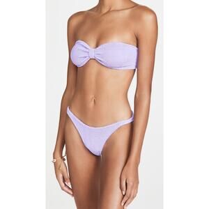 Hunza G Jean Bikini Set Lilac - One Size